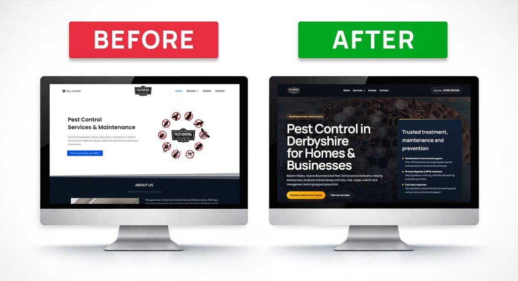 website redigns nottingham