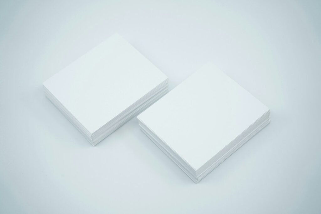 Business card proof
